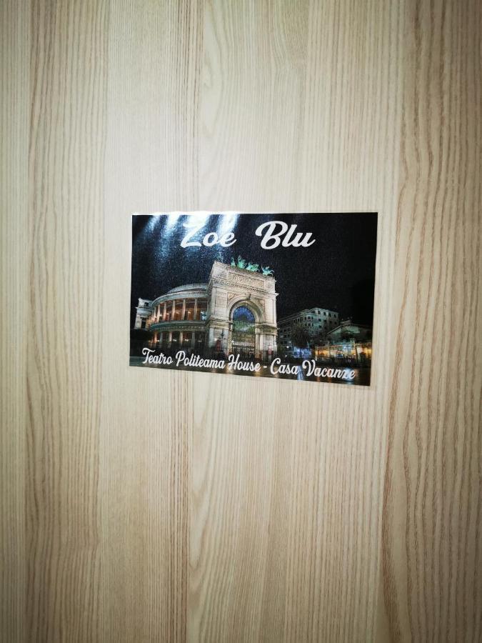 Bed and Breakfast Paleemo Centro Zoe Blu Palermo Exterior foto